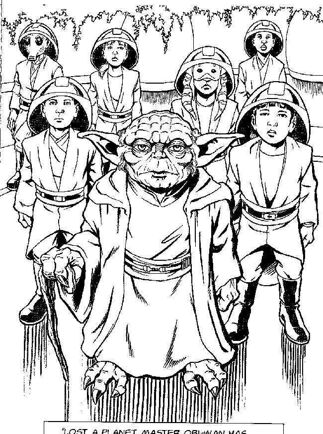 Kids-n-fun.com | Coloring page Star wars Attack of the Clones Star wars